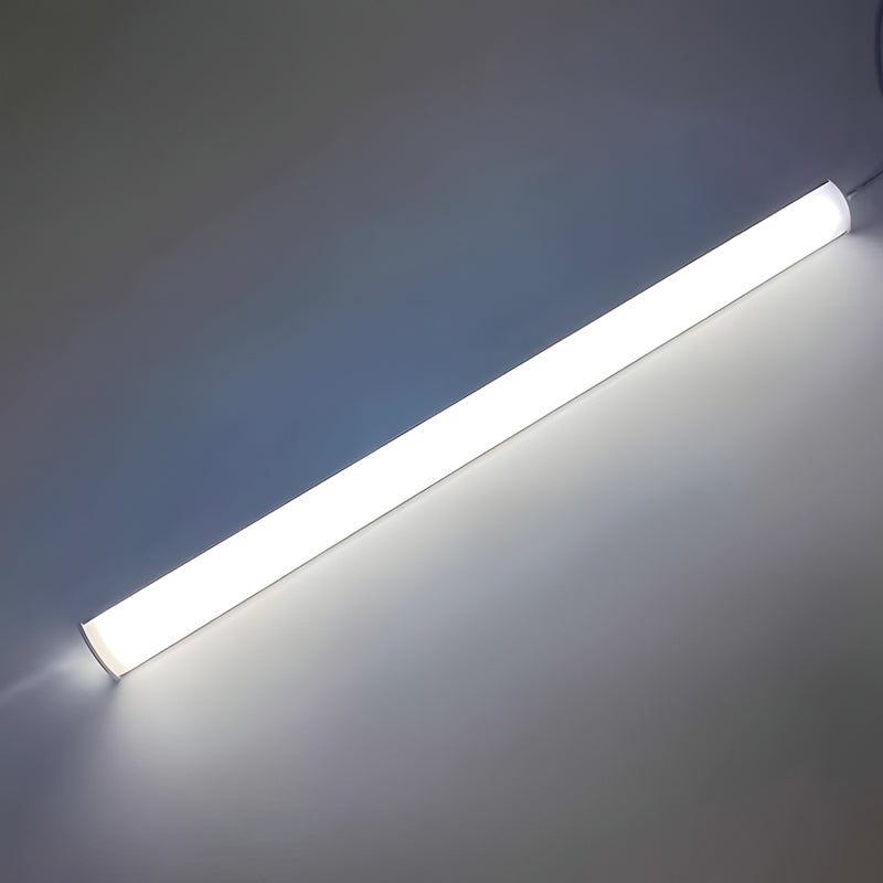 مجموعة ستة أشرطة إضاءة LED بجهد 12 فولت للإضاءة داخل وخارج الخزائن