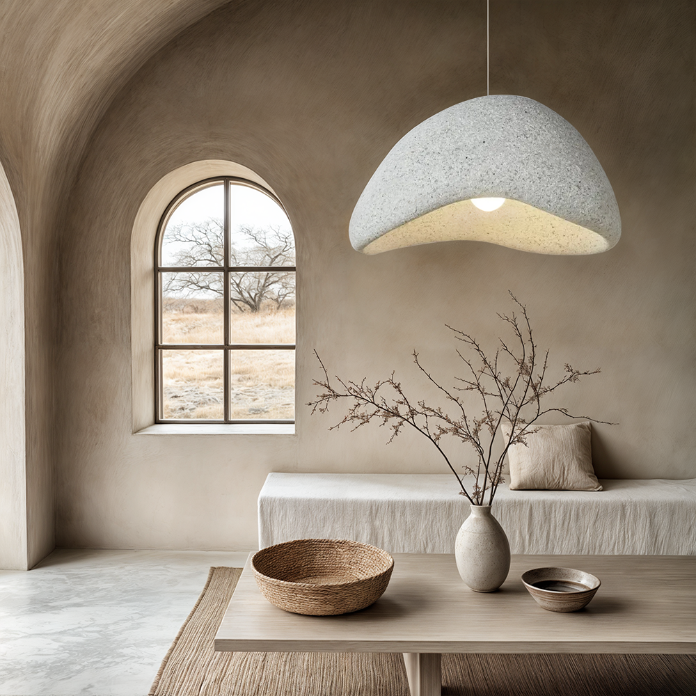 Lámpara Lumara Speckled Wabi Glow para habitaciones acogedoras y ambiente cálido