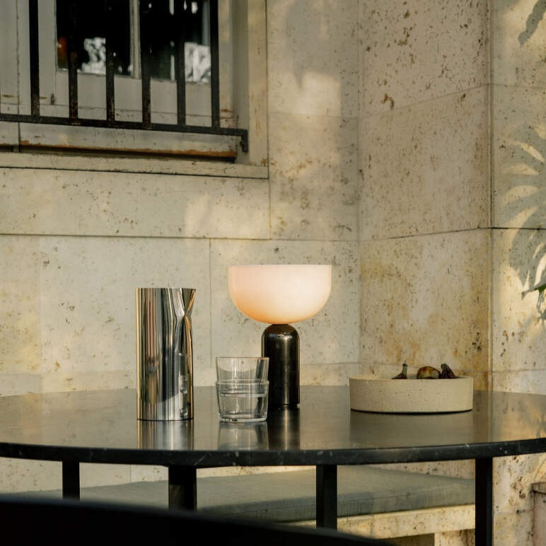 Lux Marble Table Lamp By Aurelio With Elegant Base And Warm Glow