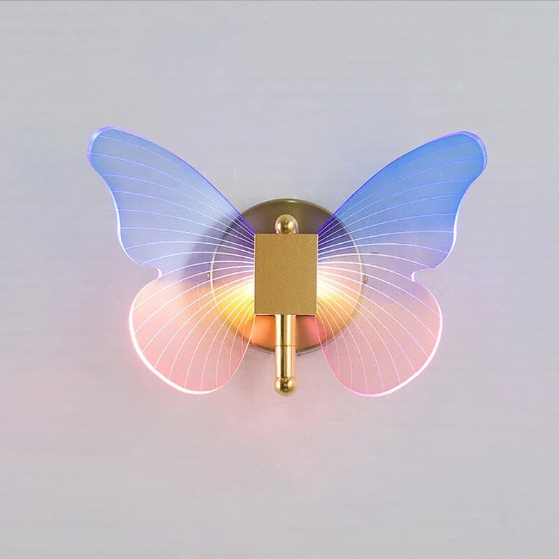 مصباح حائط LED لومي وينجز فراشة مع تركيب سهل لإضاءة داخلية أنيقة