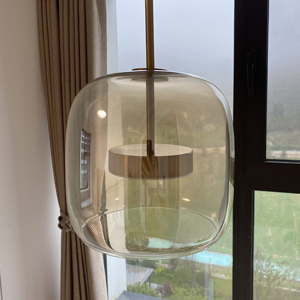 Závěsné svítidlo AuroraVale ve vintage stylu s LED, pro obývací pokoje, stropní svítidlo