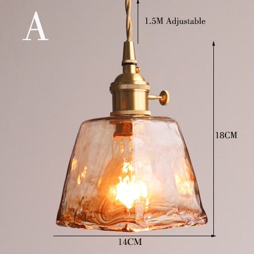AstraGlow Glass Ceiling Light For Kitchen And Bath, Contemporary Fixture