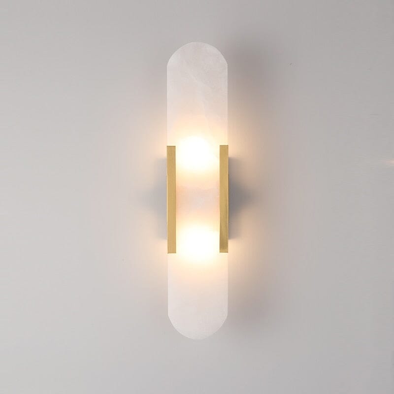 Aurelia Marble Wall Lamp, Handcrafted Roman Style Lighting, Collection Edition