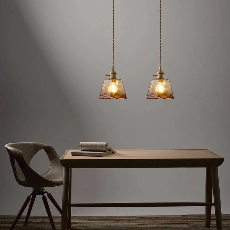 AstraGlow Glass Ceiling Light For Kitchen And Bath, Contemporary Fixture