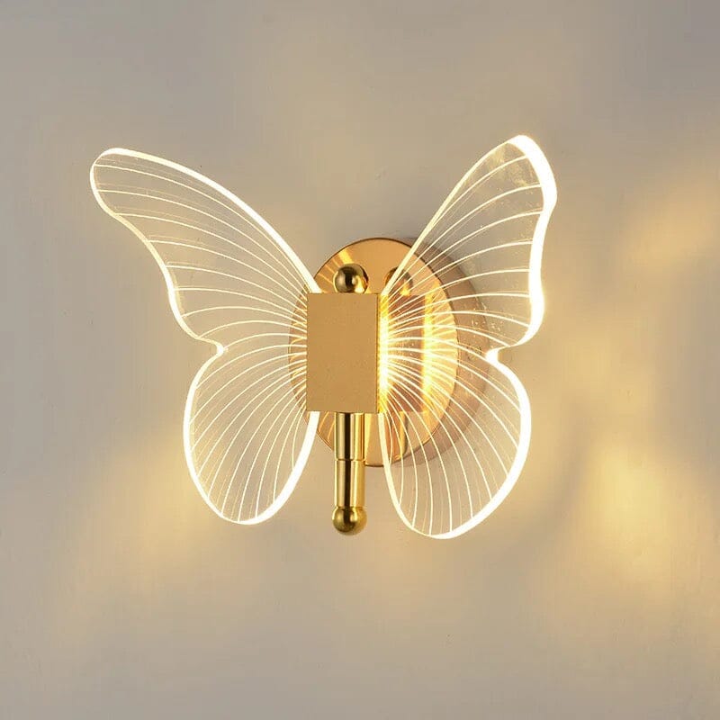 مصباح حائط LED لومي وينجز فراشة مع تركيب سهل لإضاءة داخلية أنيقة