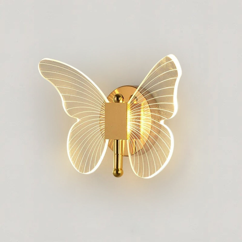LumiWings Butterfly LED Wall Light With Easy Installation For Elegant Indoor Lighting