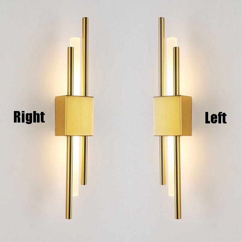 Nástěnná lampa Lyra v severském stylu s jemným ambientním osvětlením pro moderní interiéry