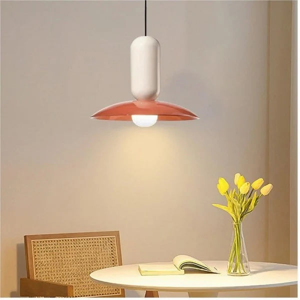 Színes Macaron Frisbee Függeszték E27 Foglalattal Luma Modern Dizájn