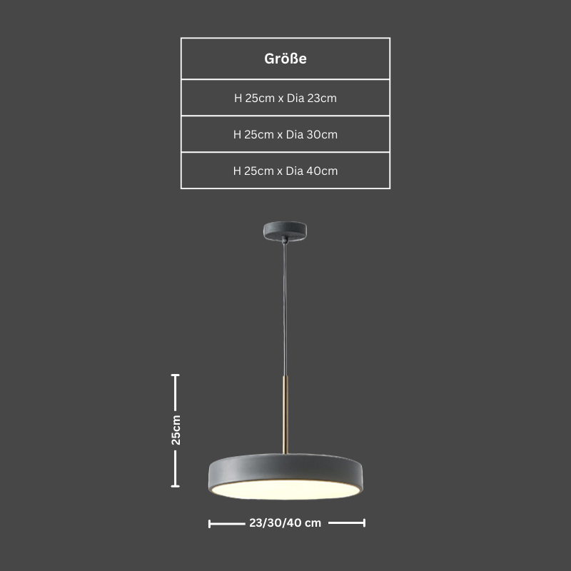 Luminex závěsné svítidlo s nastavitelným kabelem a akrylovým stínidlem pro moderní interiéry