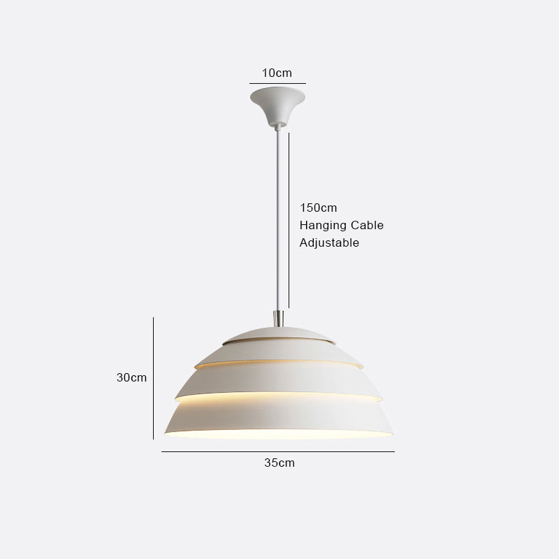 Nordic Dome LED závěsné svítidlo od Kirelo pro moderní kuchyně a jídelní prostory