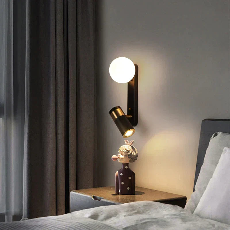 Nordra Wall Light With Nordic Modern Living Room Style