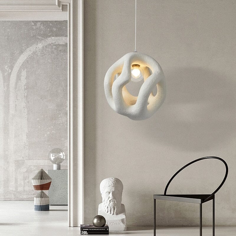 Lámpara de araña LED HikariLume Moonlit con estética japonesa para iluminación hogareña relajante