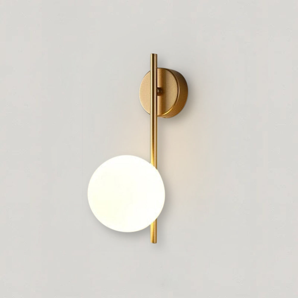 Nordic-Style Lyra Wall Lamp With Warm Glow For Home Interiors From Elegant Decor