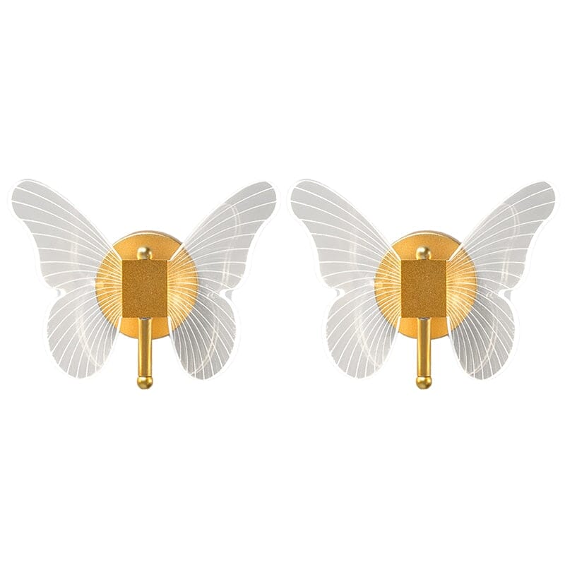 LumiWings Butterfly LED Wall Light With Easy Installation For Elegant Indoor Lighting