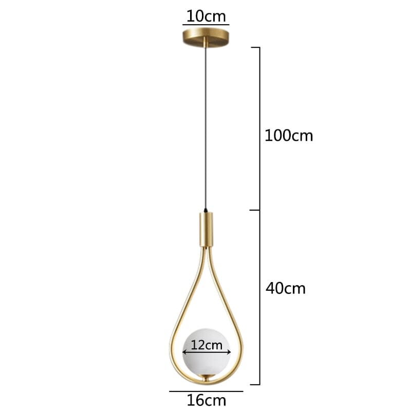 Závěsné svítidlo AuroraDrop Satin Iron v kombinaci s elegantním moderním držákem pro stylové interiéry