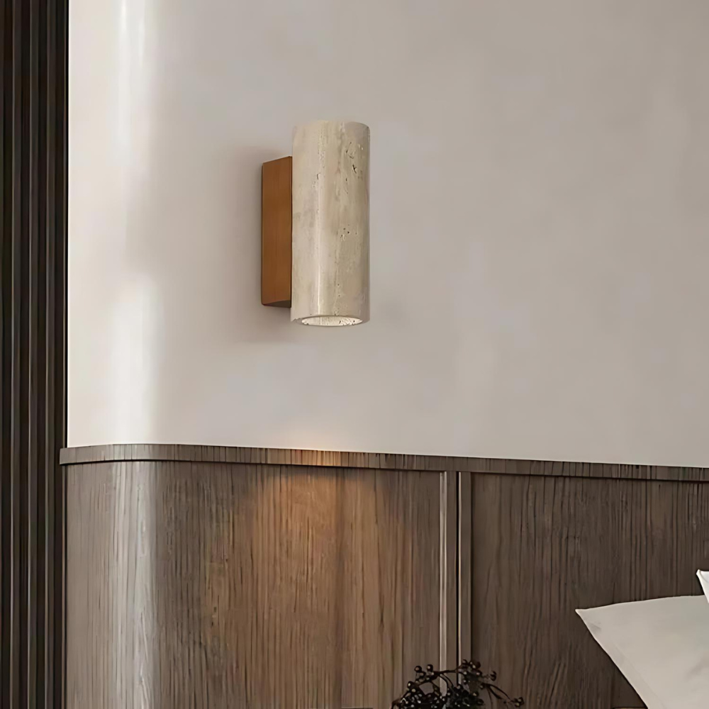 Calmora nástěnné svítidlo s wabi sabi minimalistickým světlem pro harmonii