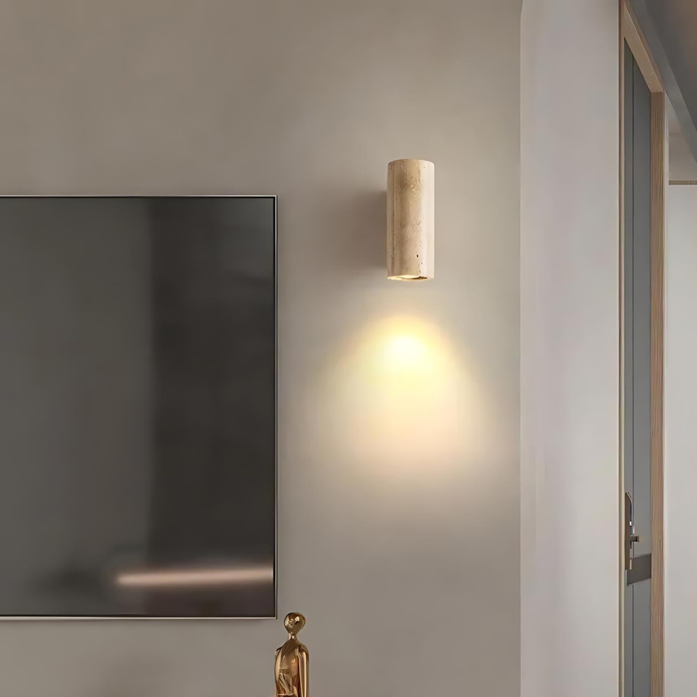 Calmora nástěnné svítidlo s wabi sabi minimalistickým světlem pro harmonii