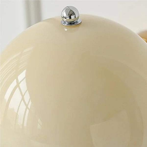 Nástěnné světlo Aurelia Cream Mushroom do chodby s teplým zářivým efektem z elegantního ambientního osvětlení