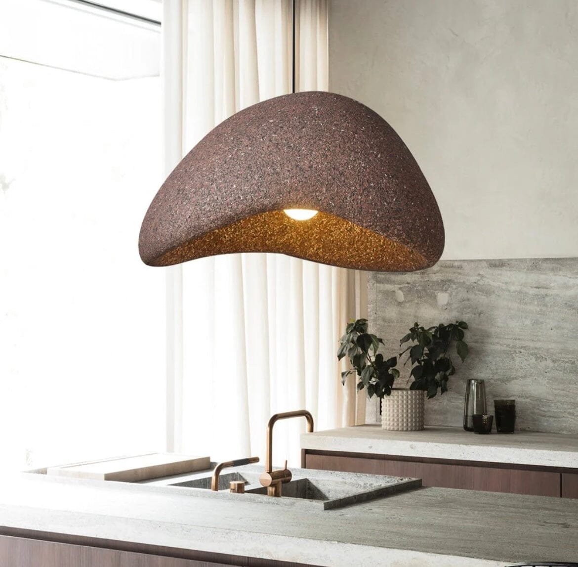 Lámpara Lumara Speckled Wabi Glow para habitaciones acogedoras y ambiente cálido