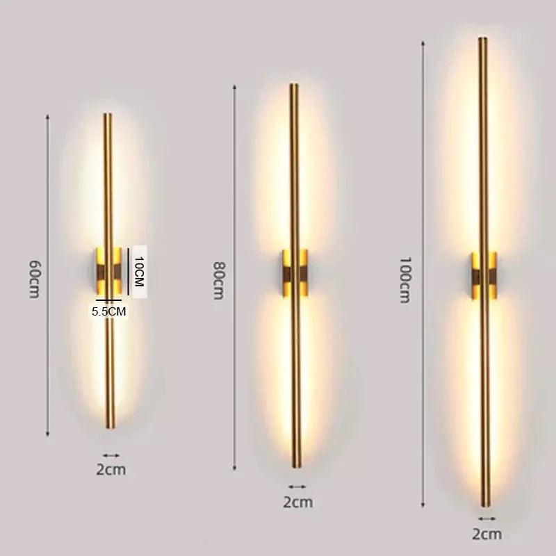 Novae moderní LED nástěnné svítidlo do každé místnosti s elegantním současným designem