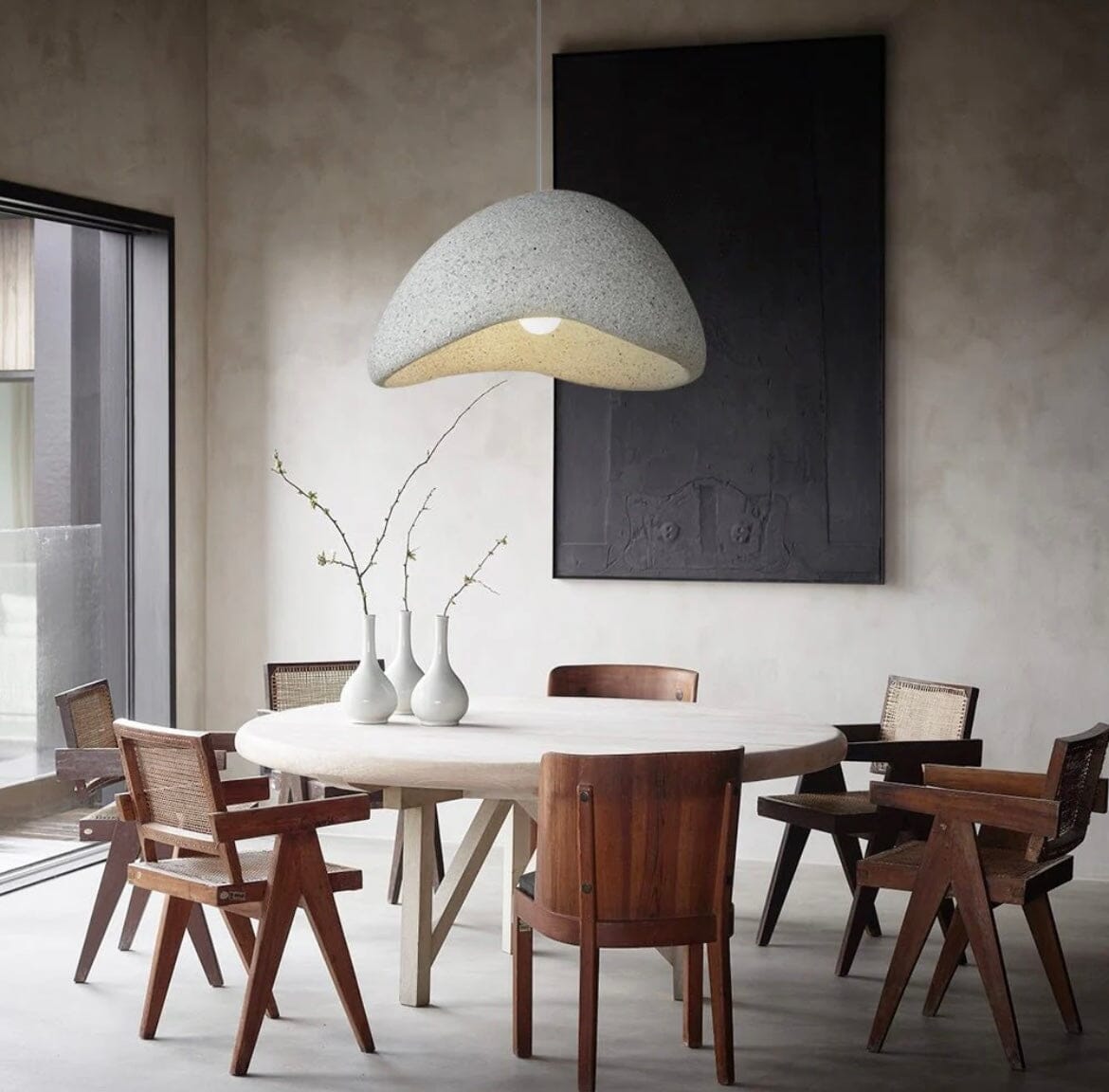 Lámpara Lumara Speckled Wabi Glow para habitaciones acogedoras y ambiente cálido