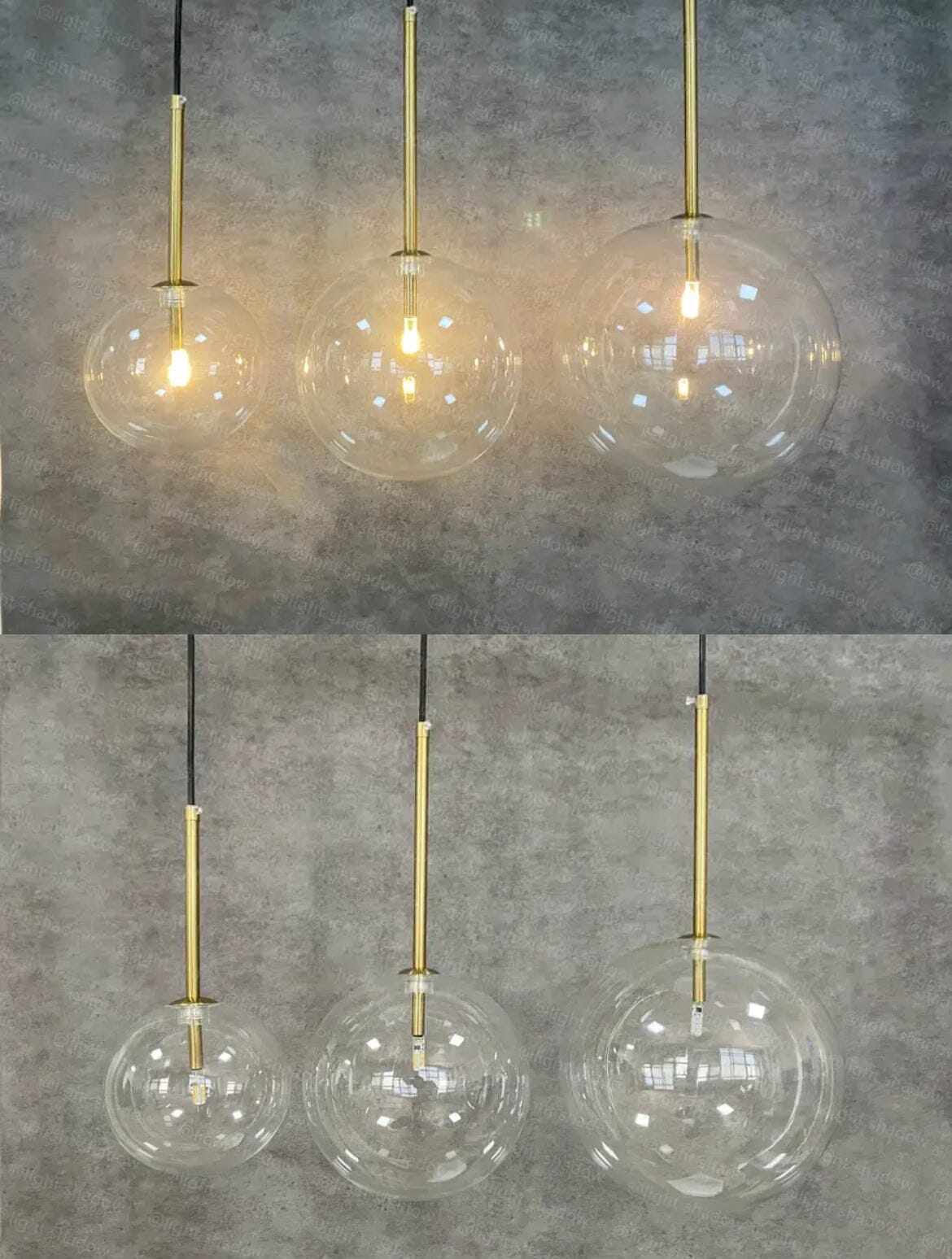 Linvale Studio představuje závěsná světla Arden Nordic Glass Orb pro moderní interiéry