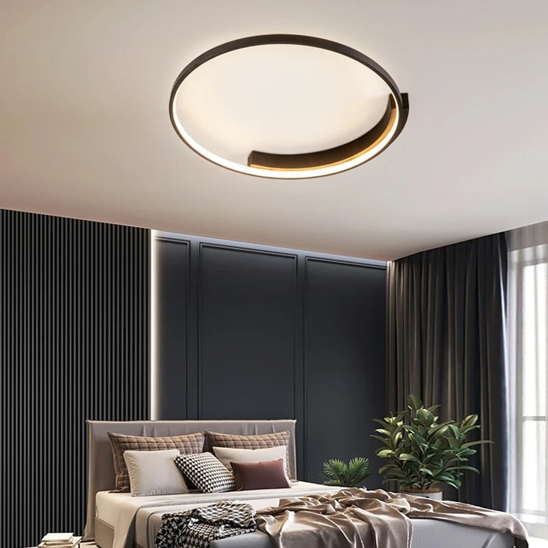 LumaCrest Elegantní moderní LED stropní svítidlo do obývacího pokoje
