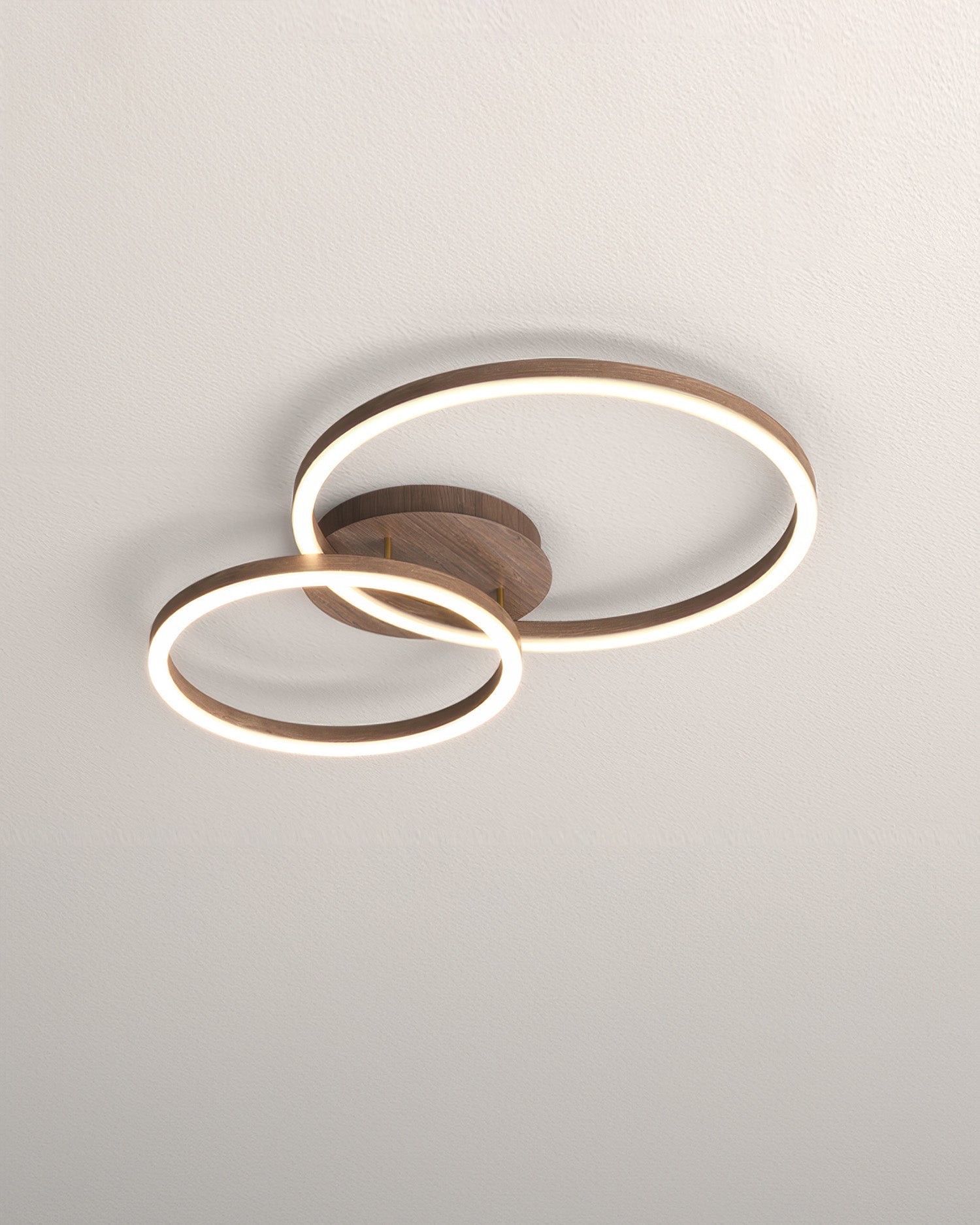 Geometric LED Flush Mount Ceiling Light From Asteron For Modern Homes