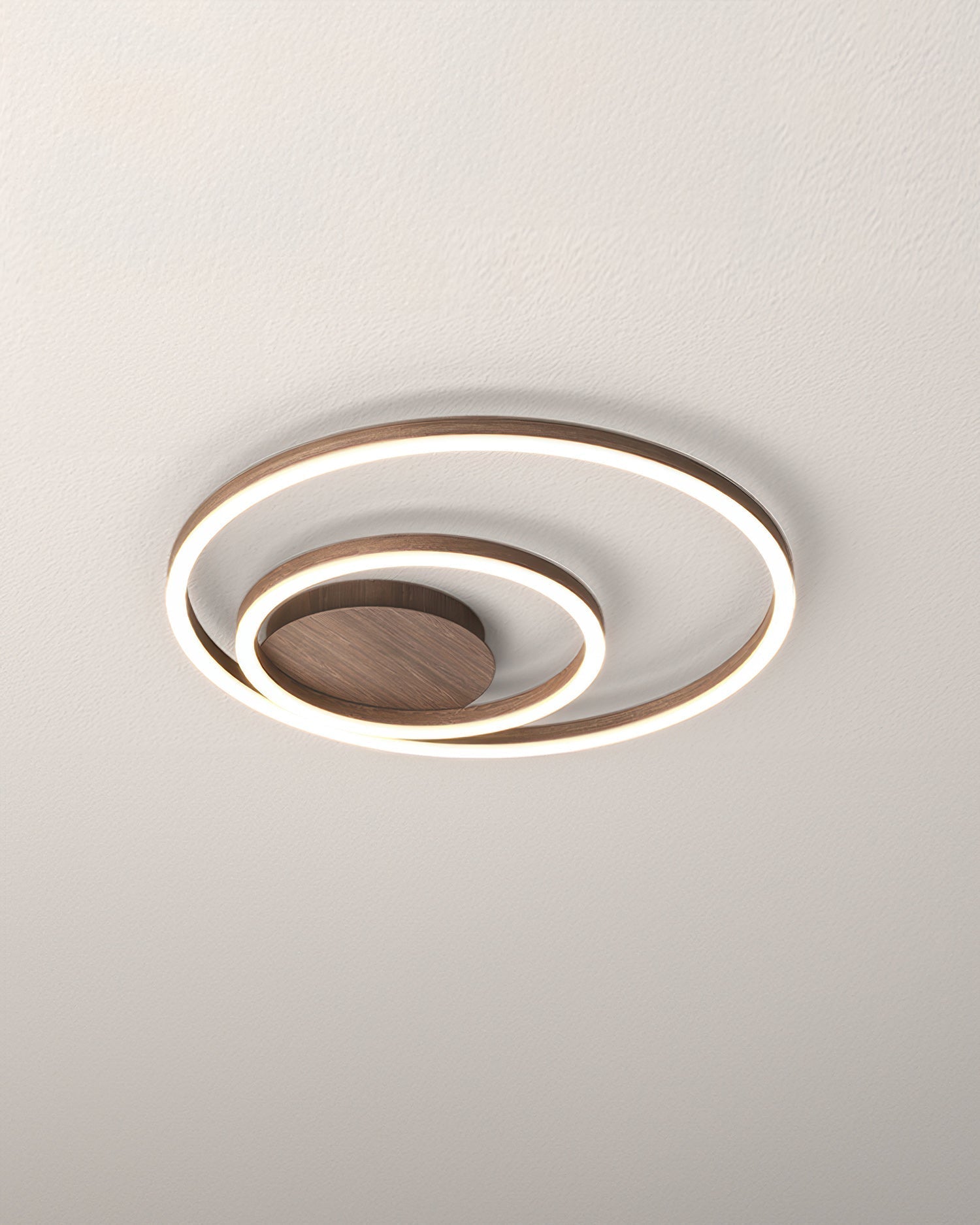 Geometric LED Flush Mount Ceiling Light From Asteron For Modern Homes