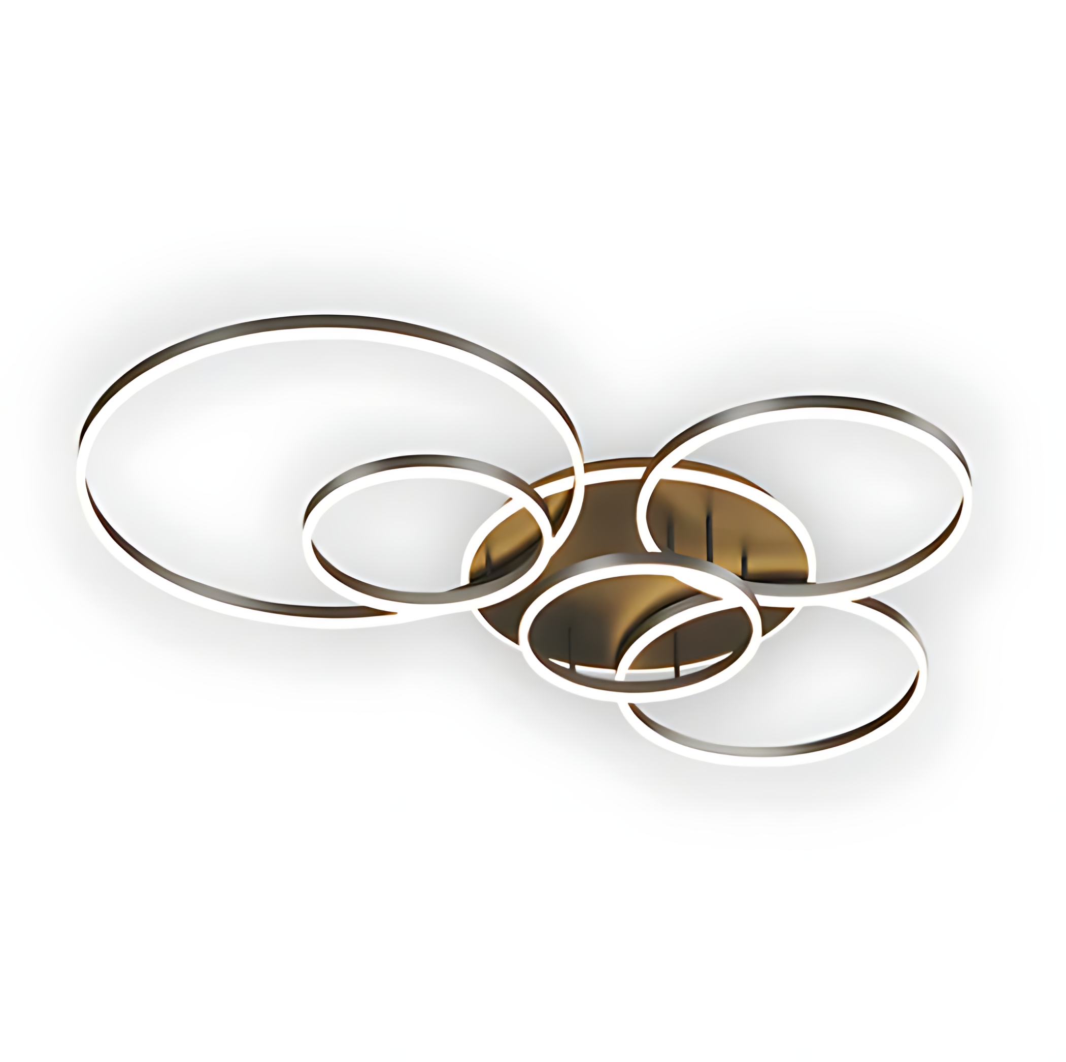 Aerial Orbit Ring Ceiling Lamp for Contemporary Living