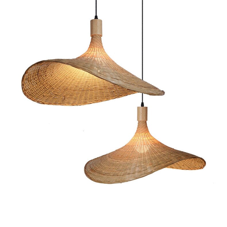 Nalara bambusová lampa s jemným teplým světlem do každé místnosti, klasický stínidlo pro útulnou atmosféru
