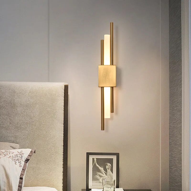 Lampada da parete Lyra in stile nordico con illuminazione ambientale sottile per interni moderni