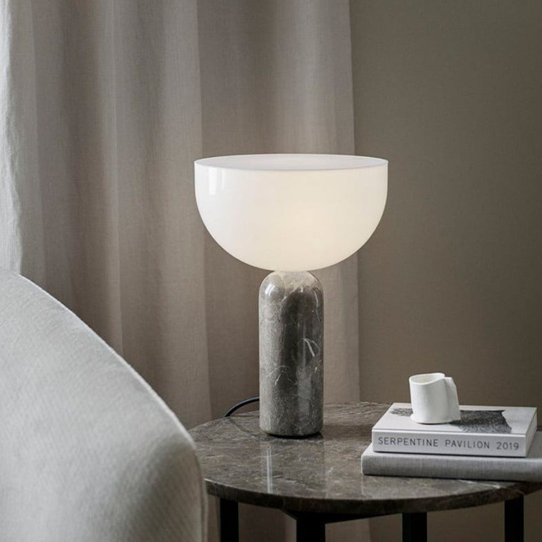 Lux Marble Table Lamp By Aurelio With Elegant Base And Warm Glow