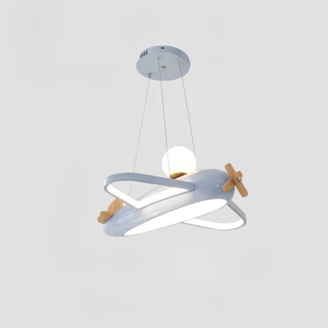 Lampe de plafond Zephyra pour chambre de bébé avec LED douces
