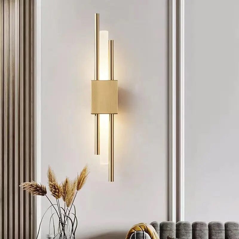 Lampada da parete Lyra in stile nordico con illuminazione ambientale sottile per interni moderni