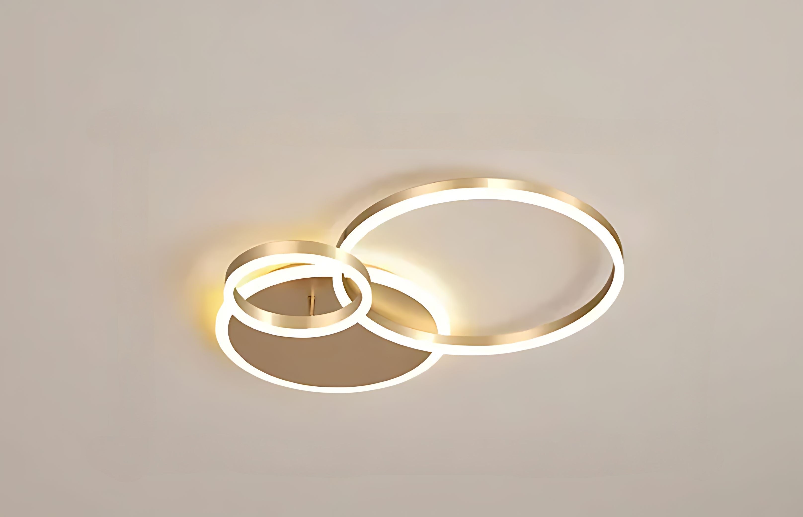 Aerial Orbit Ring Ceiling Lamp for Contemporary Living