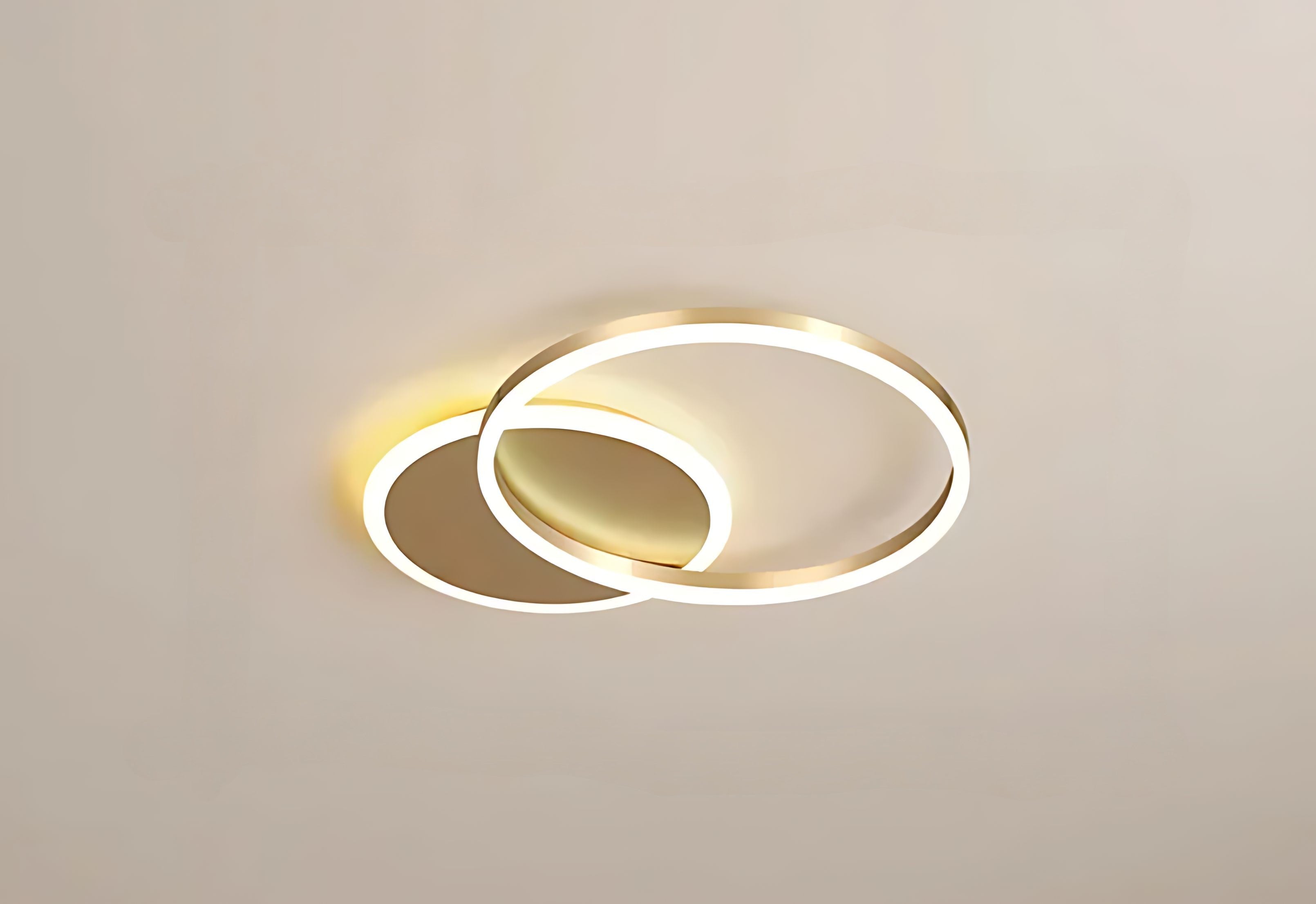 Aerial Orbit Ring Ceiling Lamp for Contemporary Living