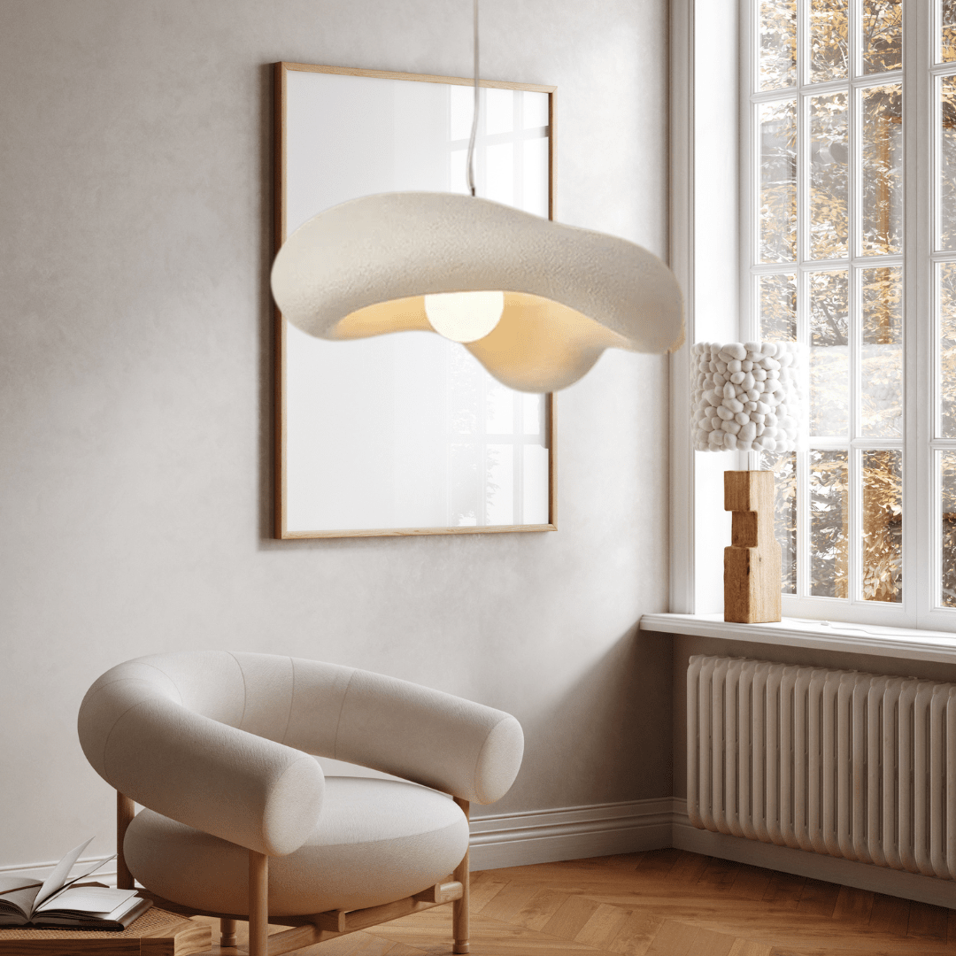 Nordic Wabi-Sabi Elara Ručně vyráběná závěsná svítidla, nadčasový rustikální moderní styl