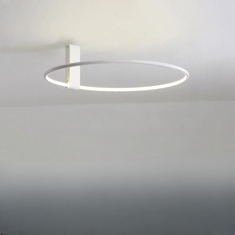 OrionRing Plafonnier LED Rond pour Salon et Chambre, 3000K, Télécommande