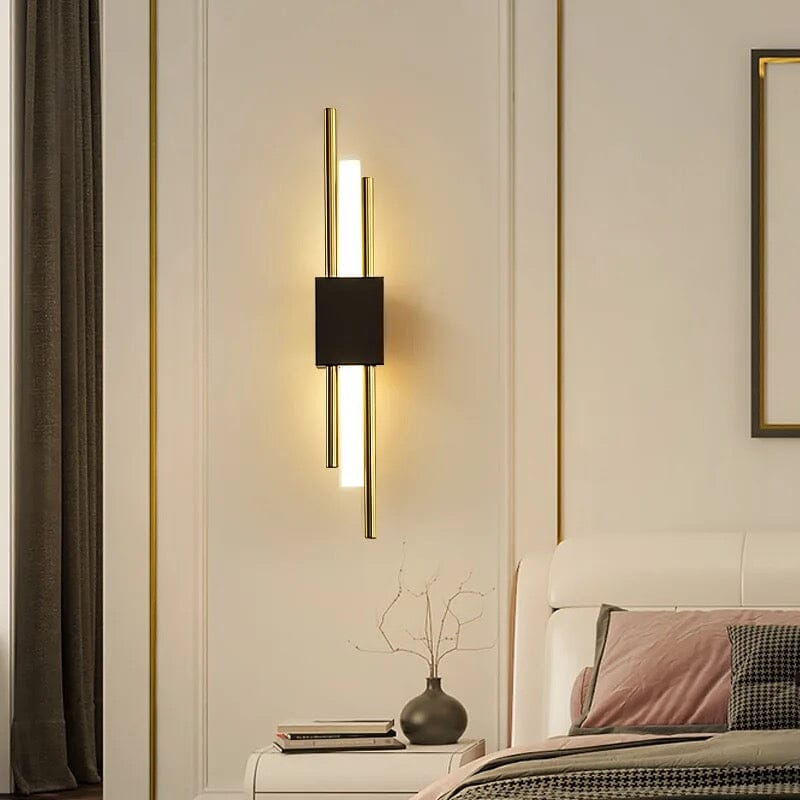 Lampada da parete Lyra in stile nordico con illuminazione ambientale sottile per interni moderni