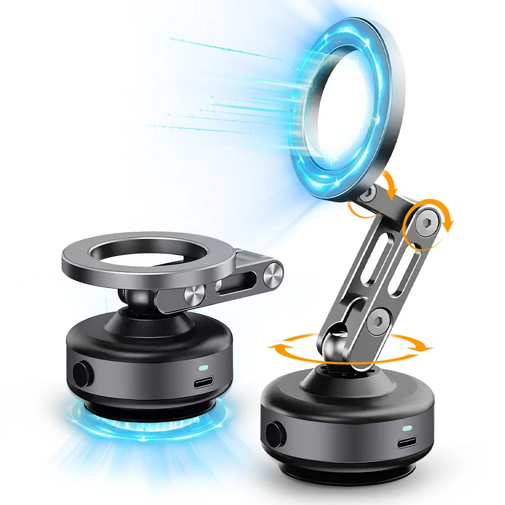 AeroGrip 360-Grad Magnetische Handyhalterung fürs Auto mit Vakuumbasis