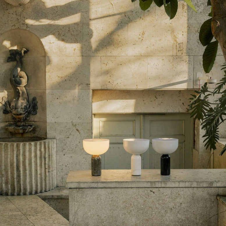 Lux Marble Table Lamp By Aurelio With Elegant Base And Warm Glow