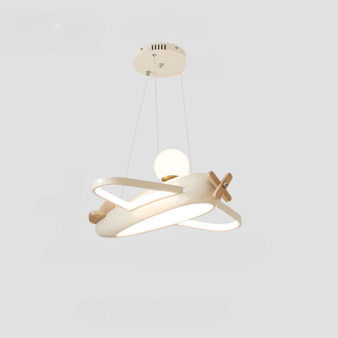 Lampe de plafond Zephyra pour chambre de bébé avec LED douces