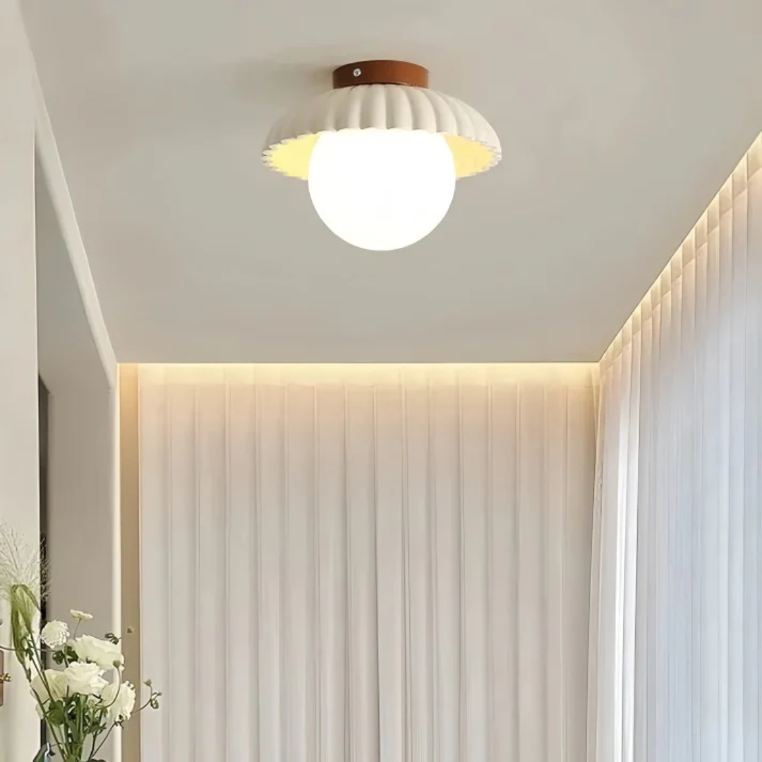 Aeronox Industrielle Eisen-Deckenleuchte für Flure