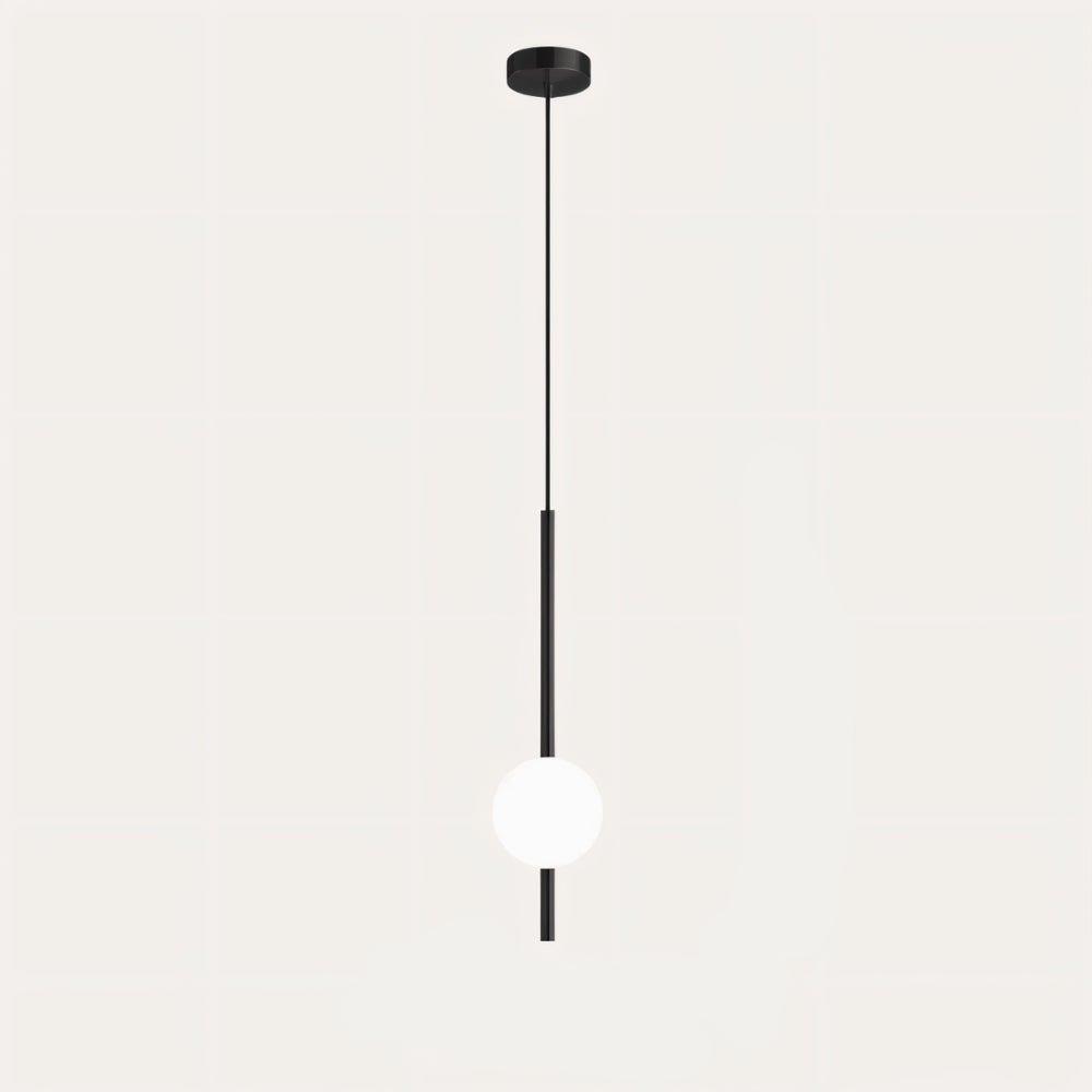 Lámpara colgante de vidrio y metal Aureli Nordic de Nythera para interiores modernos