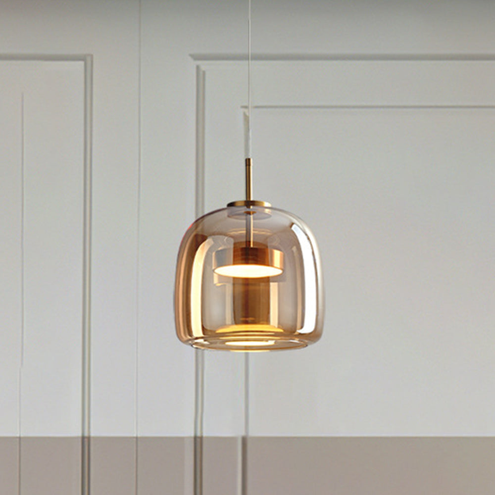 Závěsné svítidlo AuroraVale ve vintage stylu s LED, pro obývací pokoje, stropní svítidlo