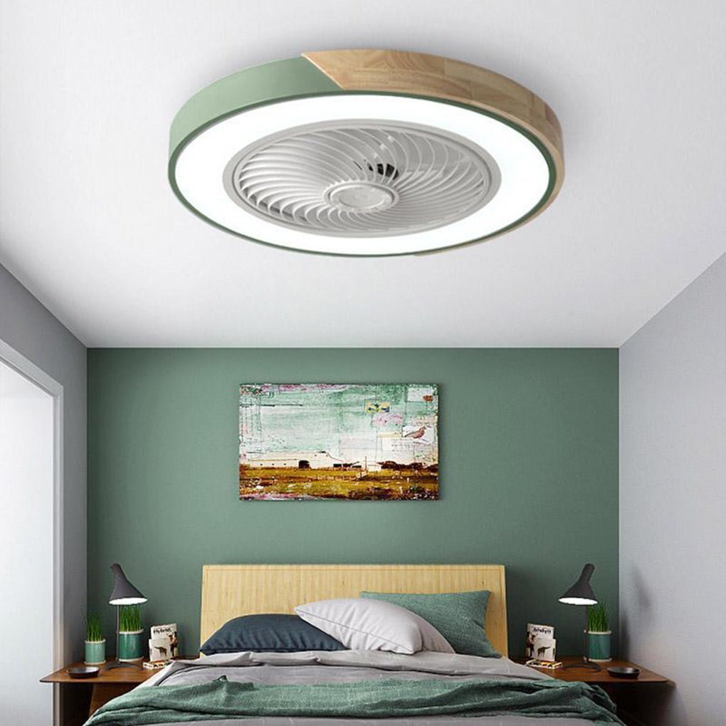 LumaAura Smart Ceiling Light With Quiet Dimmable LED Fan