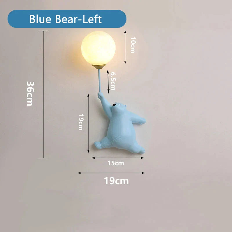 Cartoon Wall Light From ToonGlow Colorful Night Lamp For Kids Room Decor
