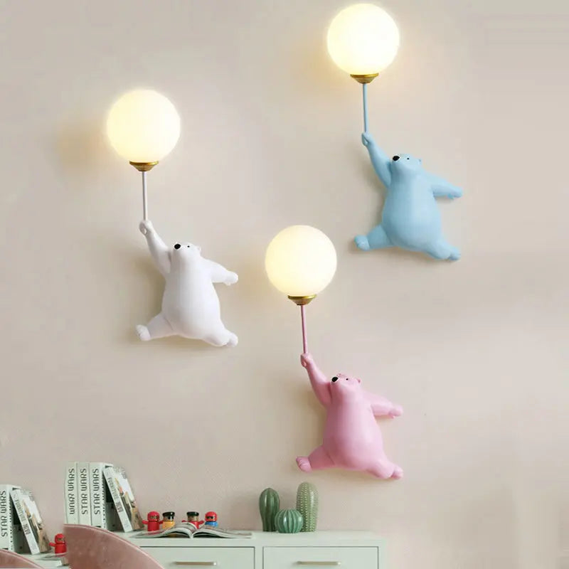 Cartoon Wall Light From ToonGlow Colorful Night Lamp For Kids Room Decor