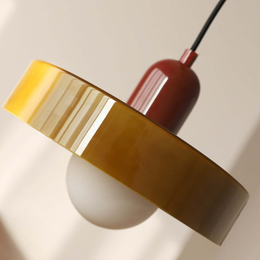 Colorful glass pendant lamp - Modern design 3